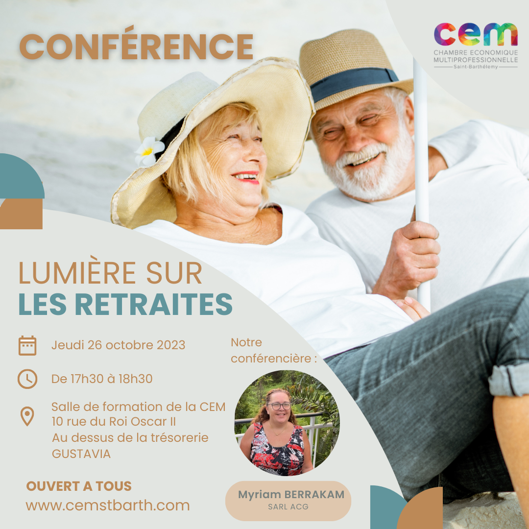 CONFÉRENCE : LUMIÈRE SUR LES RETRAITES